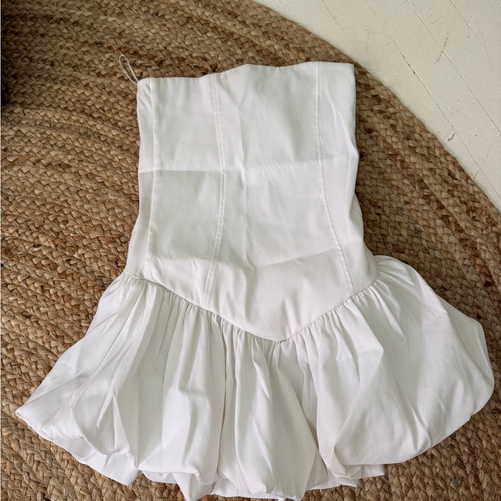 Zara White Formal Dress